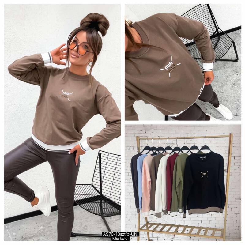 Swetry damskie Roz Standard, Mix Kolor Paczka 10 szt